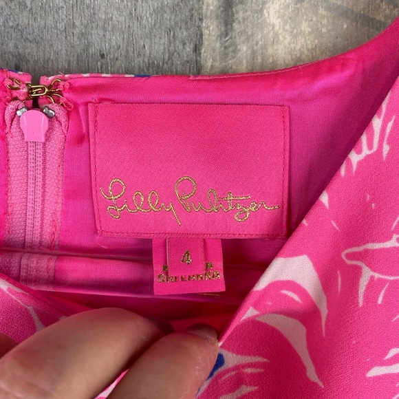 Lilly Pulitzer Bianca Romper Dress in Blue Haven Size 4. - Picture 10 of 15